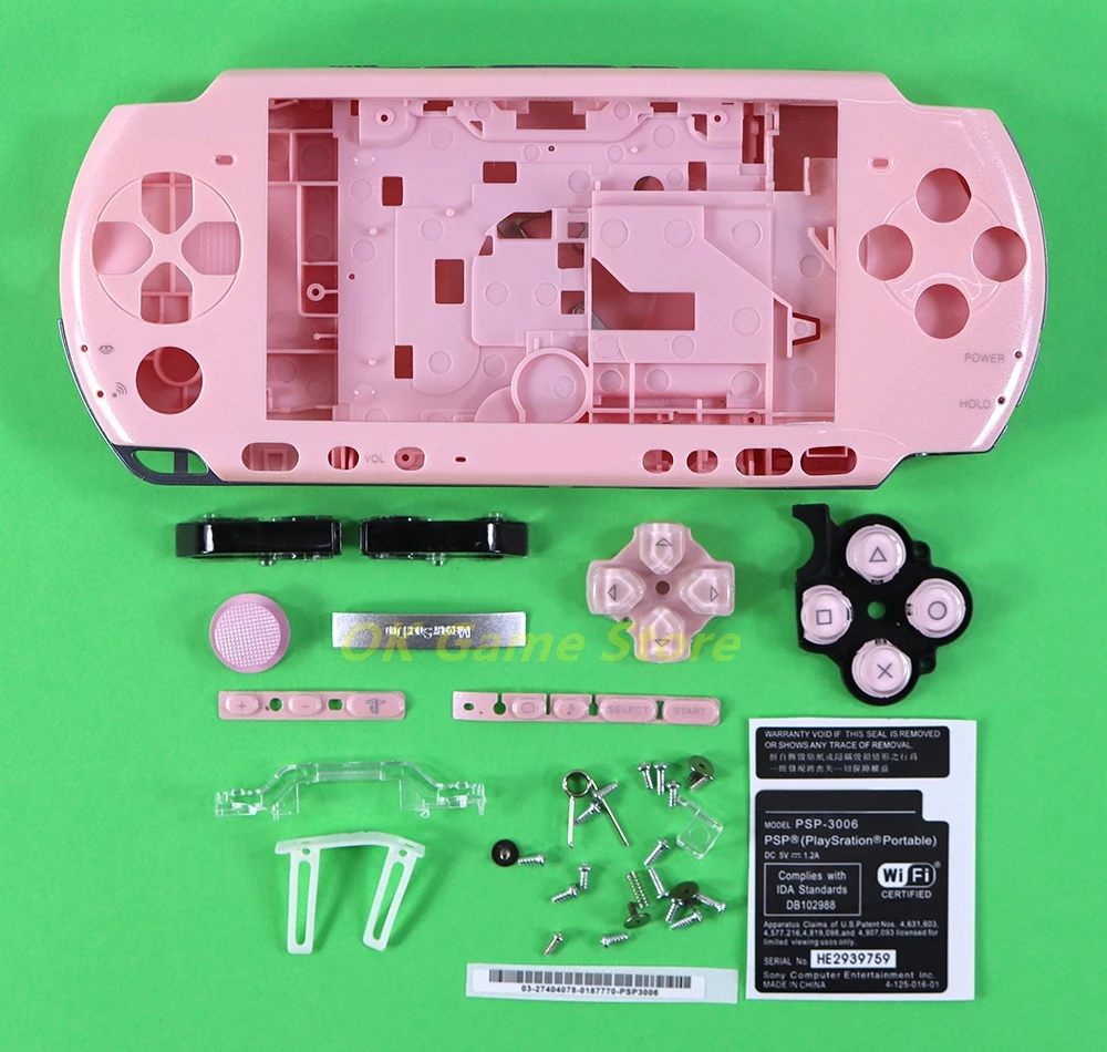 1 Juego para PSP3000 funda carcasa completa con Kit de botones para accesorios de consola de juegos PSP 3000 - imagen 3