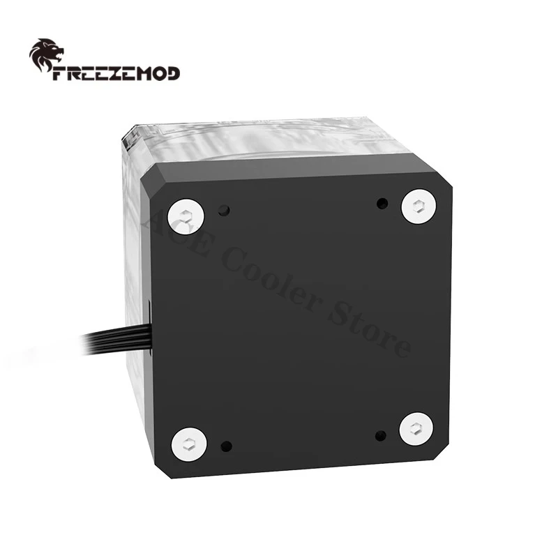 Bomba de agua FREEZEMOD Res AIO con combinación de depósito de indicador de flujo de 7cm para sistema de refrigeración de PC Mini ITX Case - imagen 5