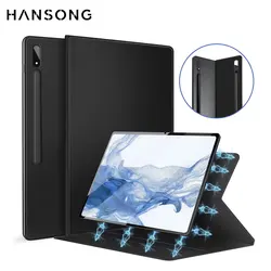 Funda magnética Samsung Galaxy Tab S7/S8/S9 con soporte S-Pen