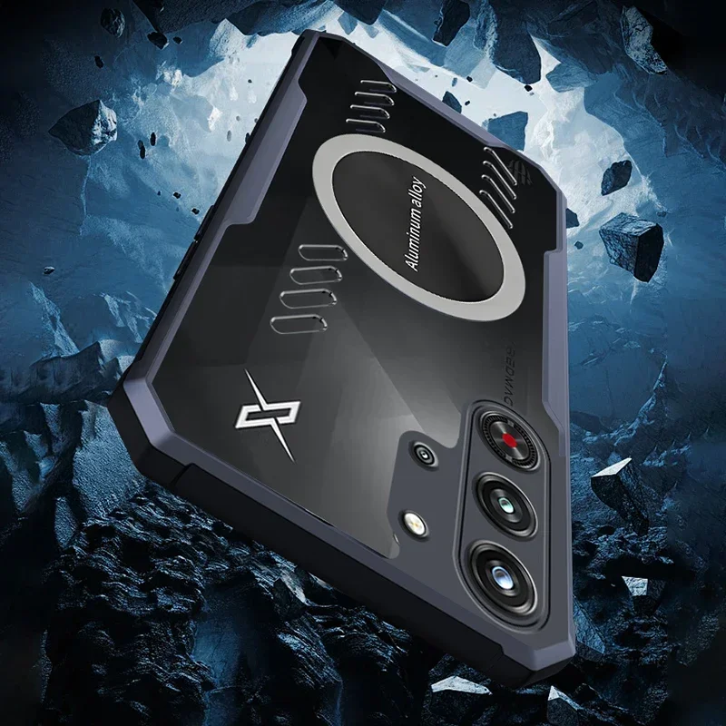 Capa transparente para Red Magic 10 Pro Plus, Funda protectora transparente contra disipación de calor para teléfono Nubia RedMagic 10 Pro + Funda - imagen 5