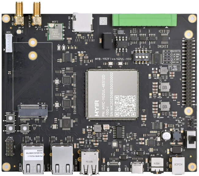 Placa de desarrollo de módulo de CPU MYC-YG2UL - imagen 4