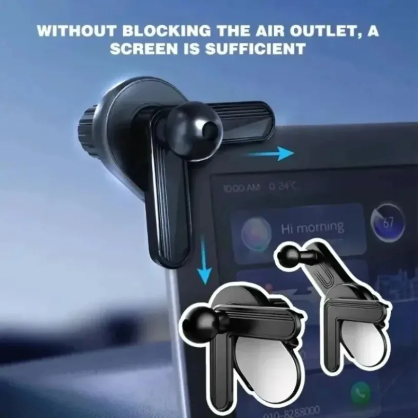 Base Universal para soporte de teléfono móvil para pantalla de visualización de coche, Base adhesiva de soporte GPS con cabeza de bola de 17mm para Tesla Model 3/Y/S/X - imagen 3