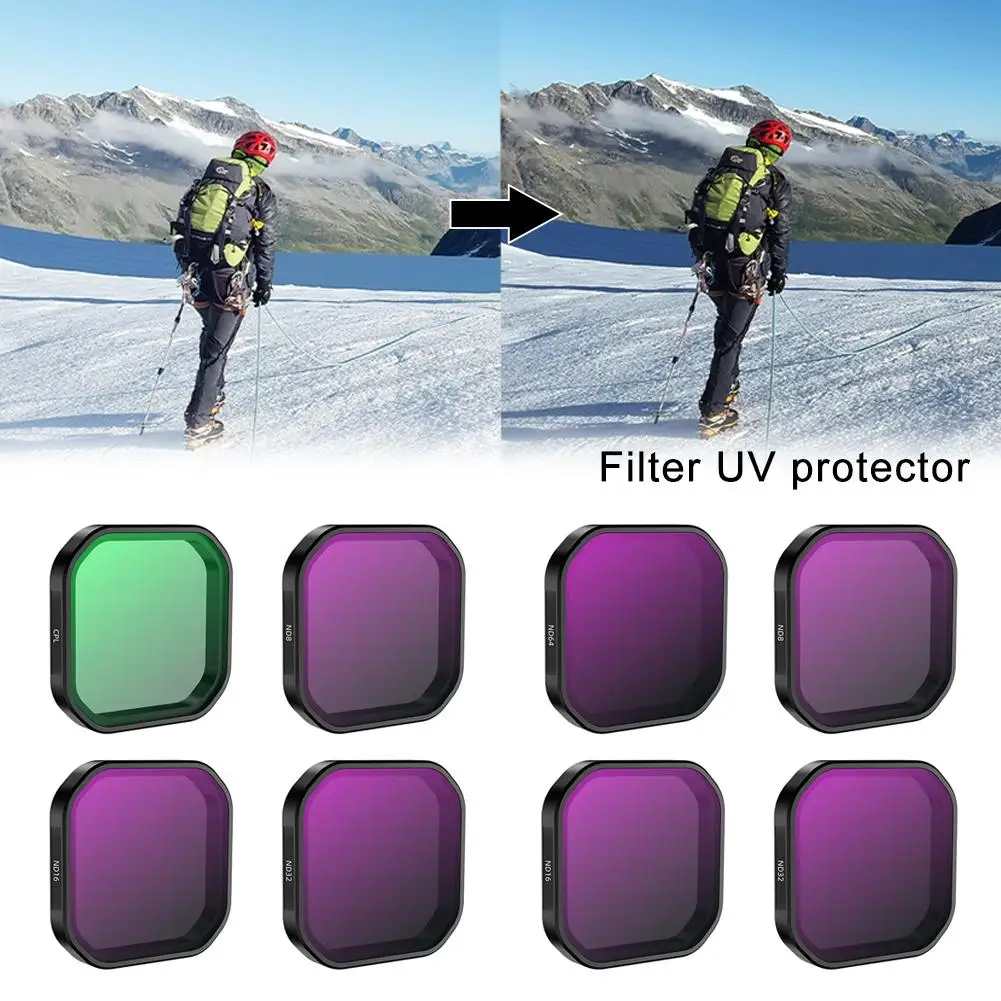 Para Insta360 Ace Pro2 filtro protección UV espejo CPL polarizador ND accesorio de atenuación para cámara de acción Insta360 Ace Pro2 - imagen 2