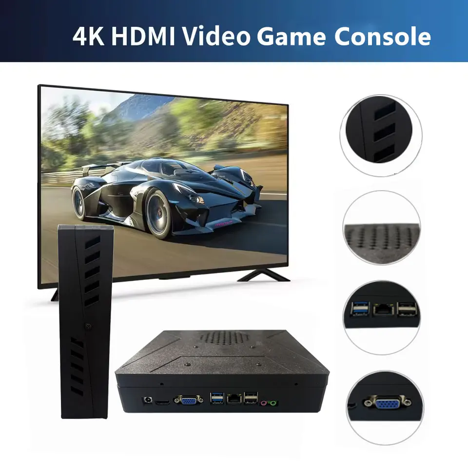 Nueva actualización de consola de juegos S1 Windows11 y Batocera 2TB HDD 99999 + juego para Switch PS2 PS3 WII SS GAMECUBE Sega Saturn regalos - imagen 4