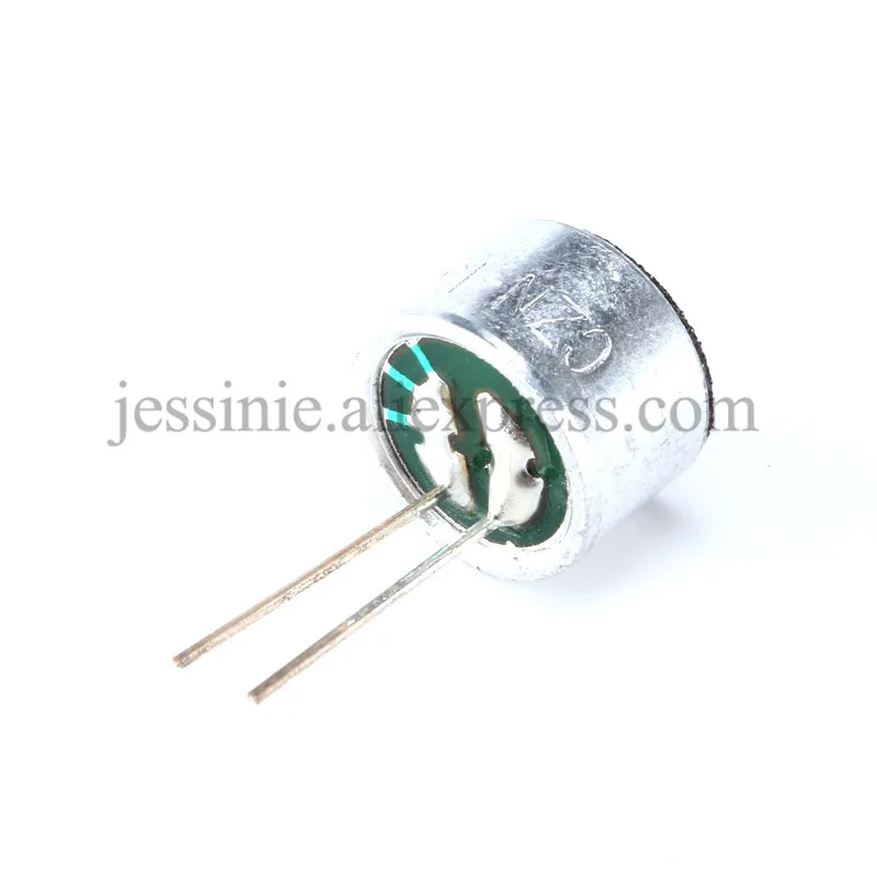 10 unids/lote 9x7mm 9767 micrófono Electret capacitivo con captación de 2 pines 52DB micrófono condensador 9mm x 7mm pastilla de micrófono - imagen 3