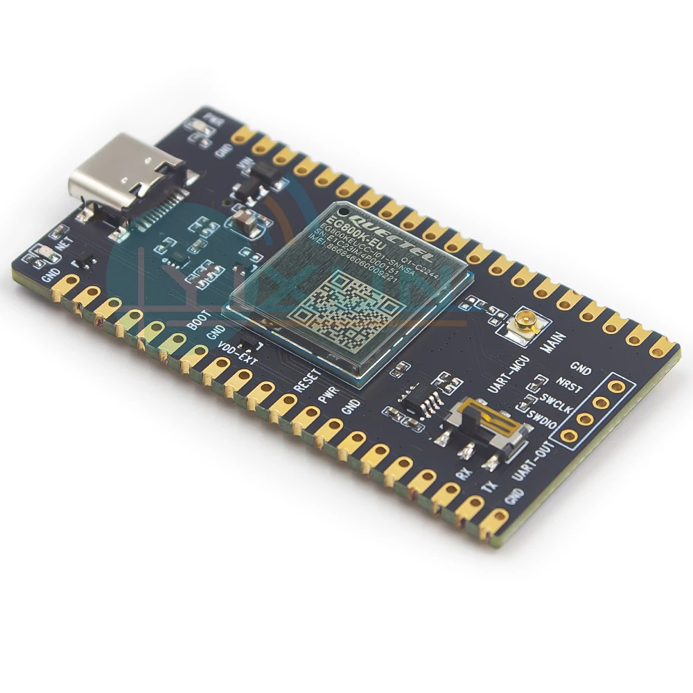QUECTEL STM32 y EG800K 40PIN DIP PCBA EG800K-EU EG800K-LA LTE Cat1 bis Módulo Placa central - imagen 3