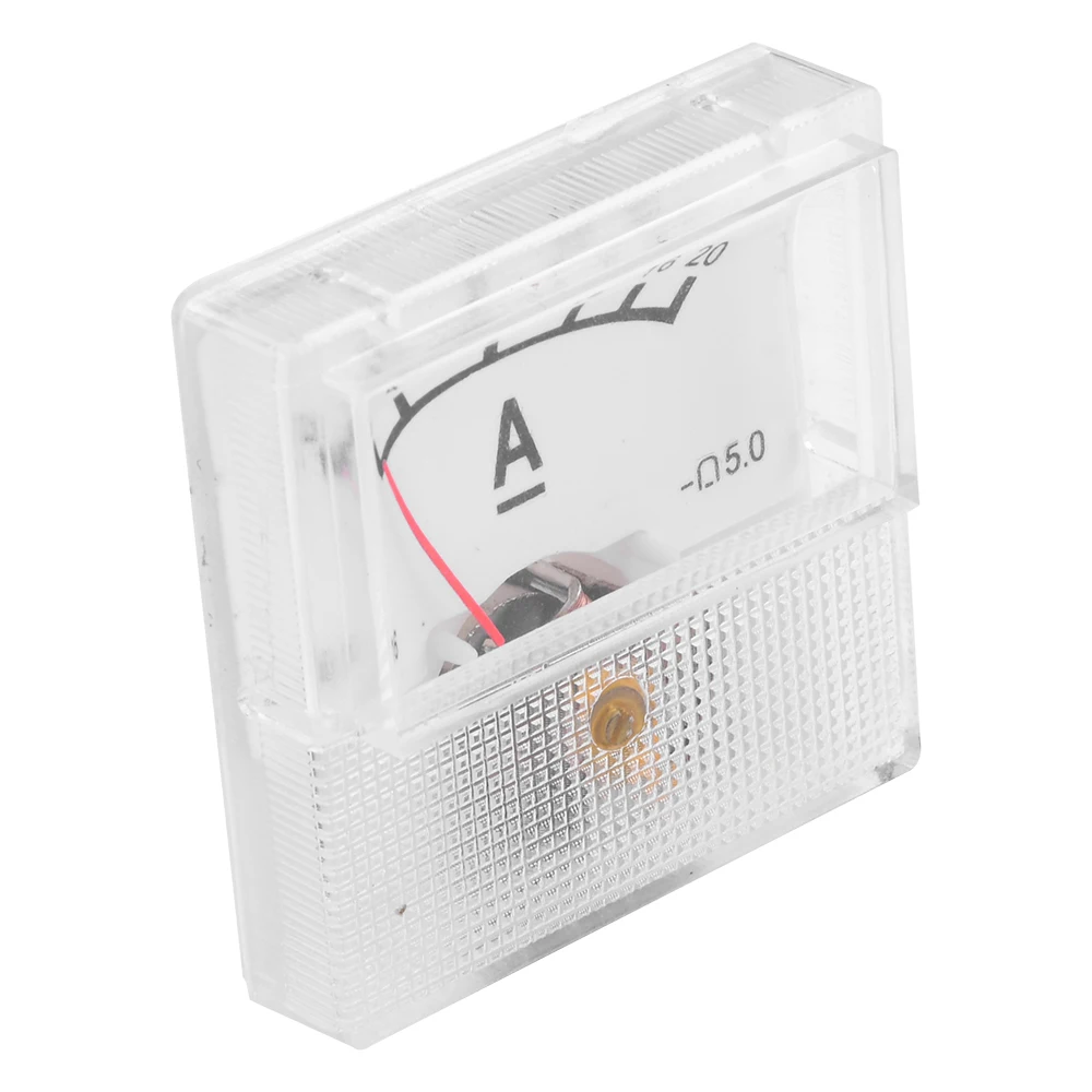 91C16 Tipo de puntero Amperímetro DC Panel medidor de corriente analógico 10A 20A 30A 50A - imagen 3