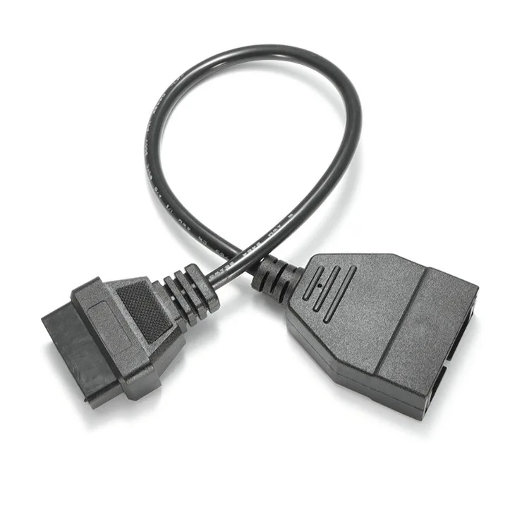 Para conector macho GM de 12 pines a conector hembra OBD2 de 16 pines Cable de diagnóstico de extensión OBD OBD2 Cable OBD1 OBD 2 adaptador OBD2 - imagen 5