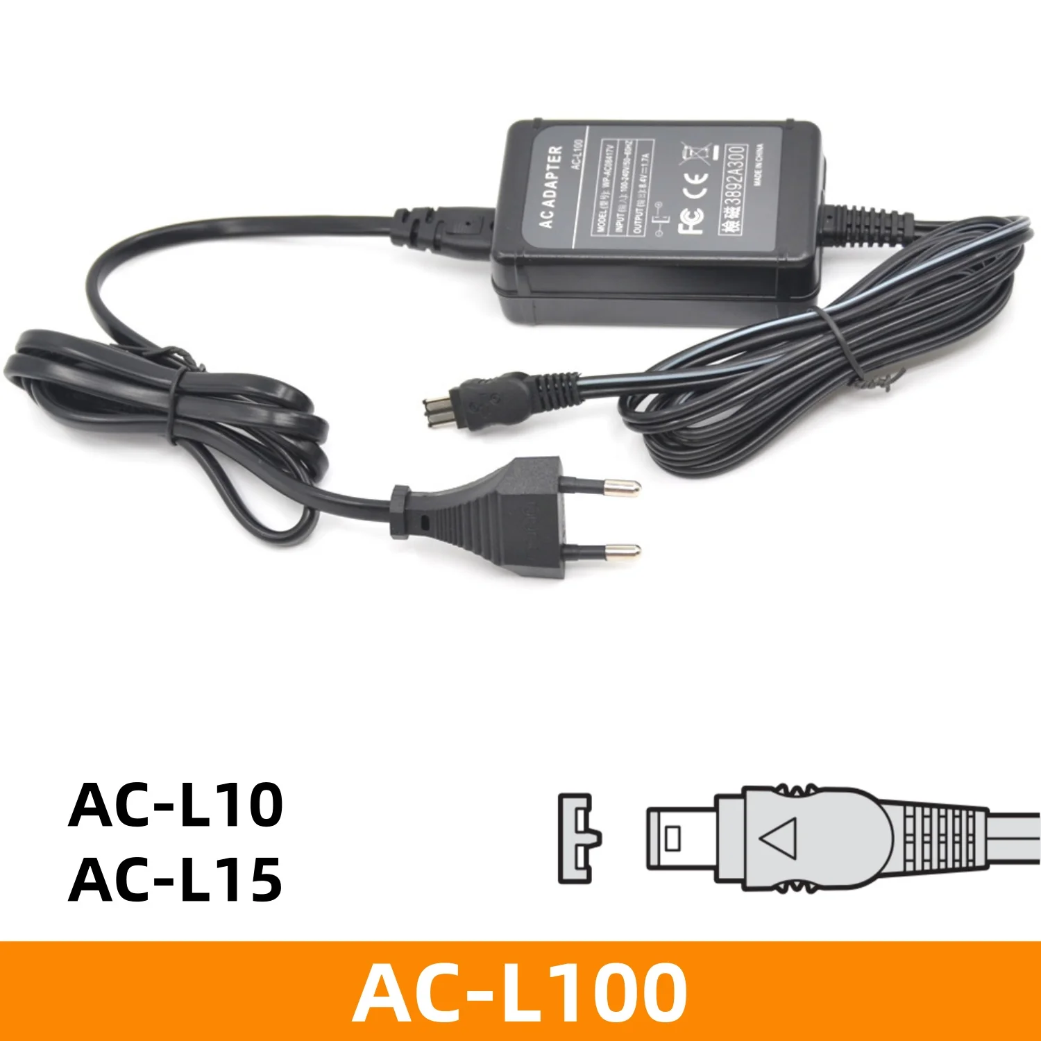 AC-L100 ACL100 AC-L10 AC-L15 cargador/adaptador de CA para cámara Sony CCD-TRV98 TRV338 TRV608 TR818 TR516 TRV950 TRV830 HDR-FX1 TRV240