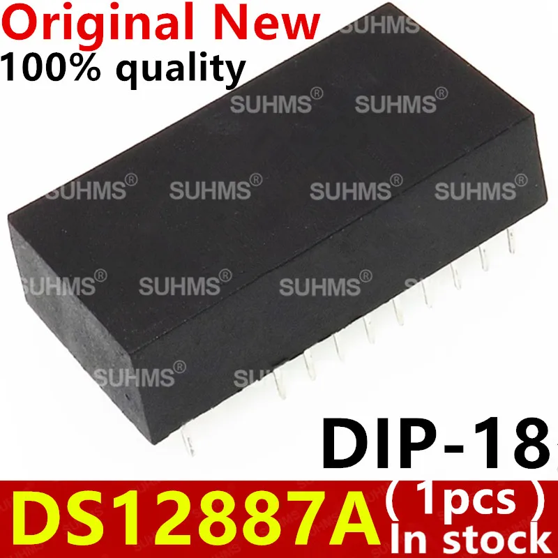 DS12887A Reloj Tiempo Real RTC – Formato DIP-18