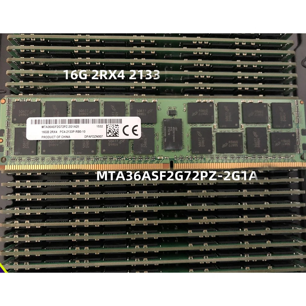 2 uds MTA36ASF2G72PZ-2G1A RAM para MT 16GB DDR4 2133MHz ECC REG memoria de servidor funciona perfectamente envío rápido de alta calidad - imagen 5