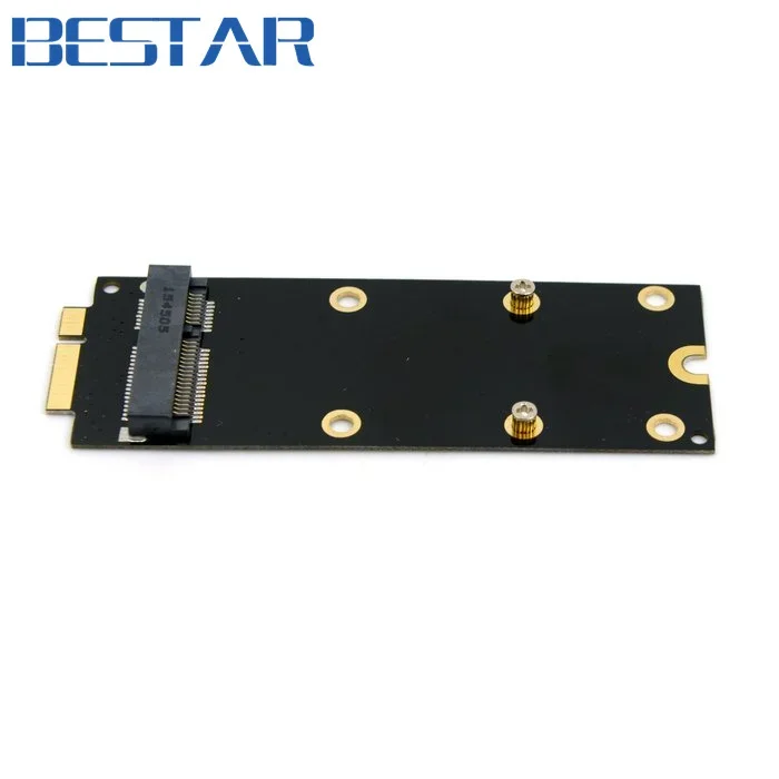 Tarjeta adaptadora de conector convertidor MSATA SSD a 17 + 7 pines para Macbook Pro Retina IMac A1425 A1398 MC975 MC976 ME662 ME664 2012 - imagen 5