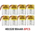 401520-90mAh  8PCS