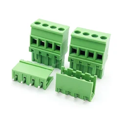 Terminal PCB Enchufable 5.08mm – Salida Lateral con Soporte Aguja