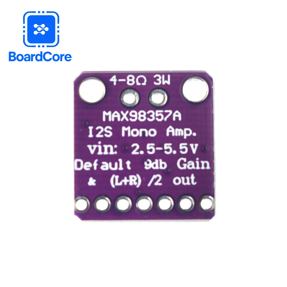 Módulo amplificador MAX98357 I2S, interfaz de ruptura de amplificador Clase D de 3W, módulo decodificador DAC para Raspberry Pi ESP32, 1/3 Uds. - imagen 4