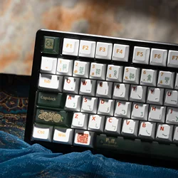 XVX Dunhuang Keycaps PBT Dye-sub - Tema cereza para MX