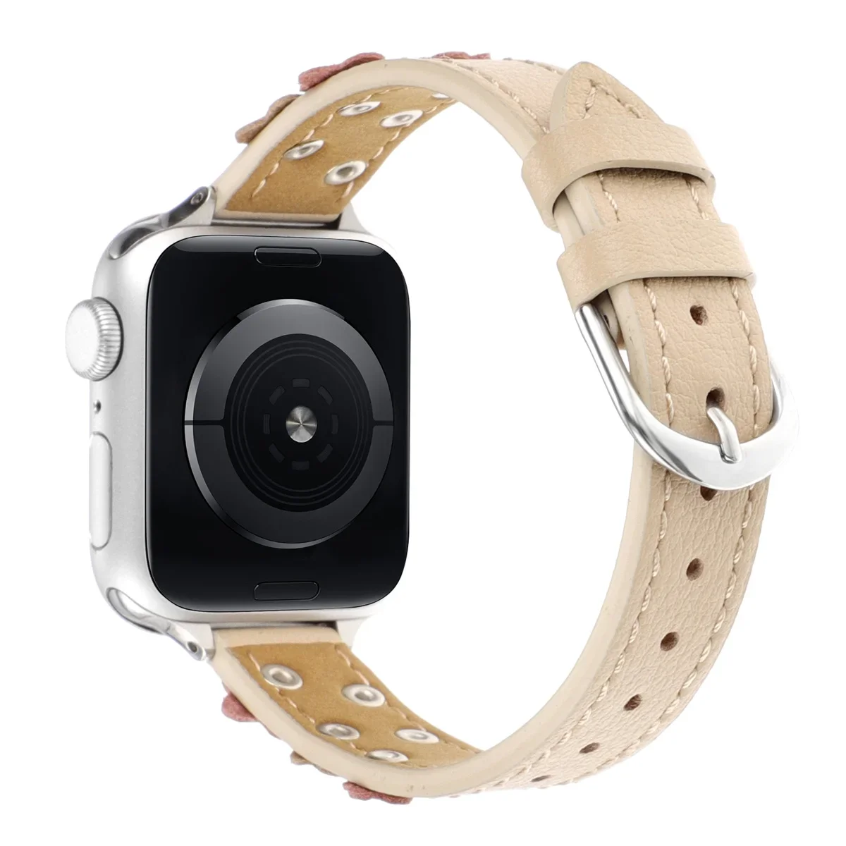 Correa de reloj para Apple Watch 42/44/45/46/49mm 38/40/41mm correa de reloj de moda de cuero PU para reloj serie Ultra2 10/9/8/7/6 - imagen 4