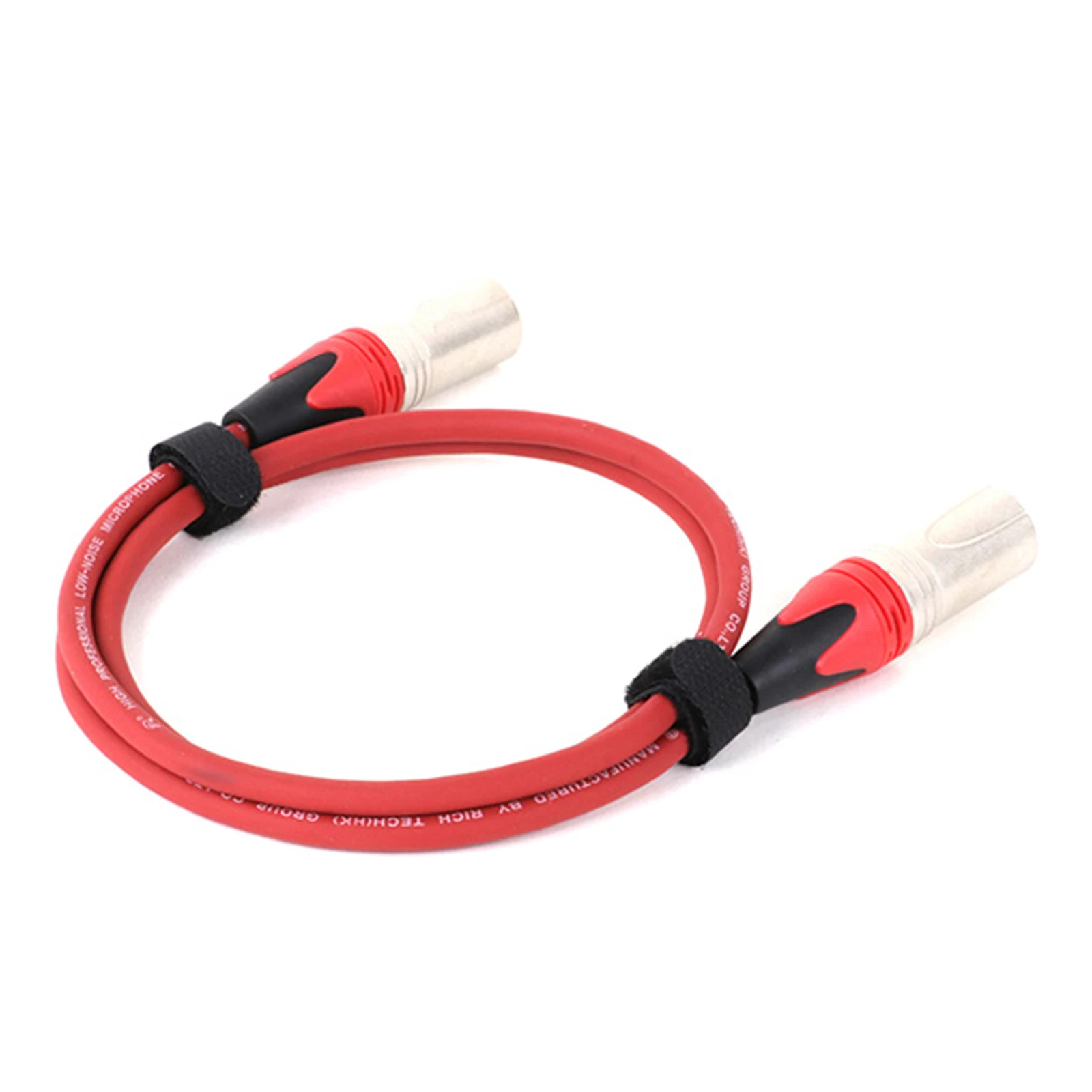 Cable XLR de Color de 3 pines macho a macho, línea de señal de Audio OFC de cobre con doble blindaje para amplificador mezclador de micrófono, personalización de luz de escenario - imagen 4