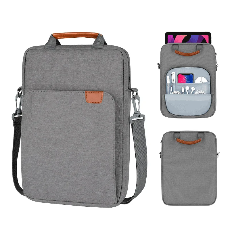 Bolsa de hombro para tableta para iPad Air Pro 11 12,9 Air 10,9, Samsung, Notebook, ordenador portátil, bolso, Birefcase - imagen 2