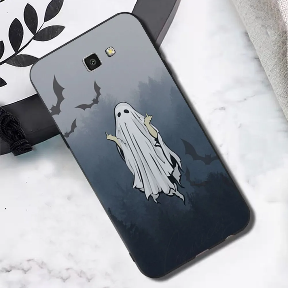 Funda de teléfono de fantasma espeluznante de dibujos animados para Samsung S 9 10 20 21 22 23 30 23 24 Plus Lite Ultra FE S10lite Fundas - imagen 3