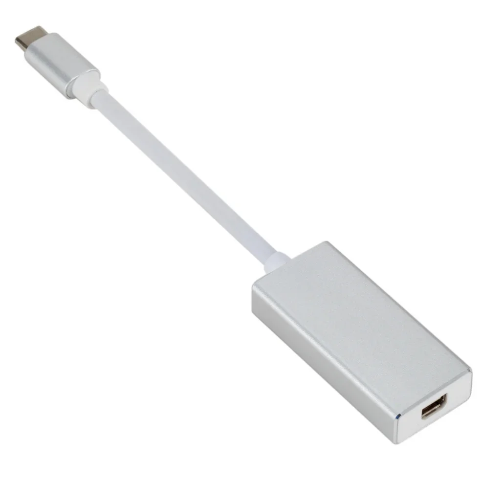 Cable adaptador 4K tipo C a Mini DP, convertidor USB C a Mini DisplayPort, cable de pantalla fundida para portátil Macbook Air Pro USB-C - imagen 5