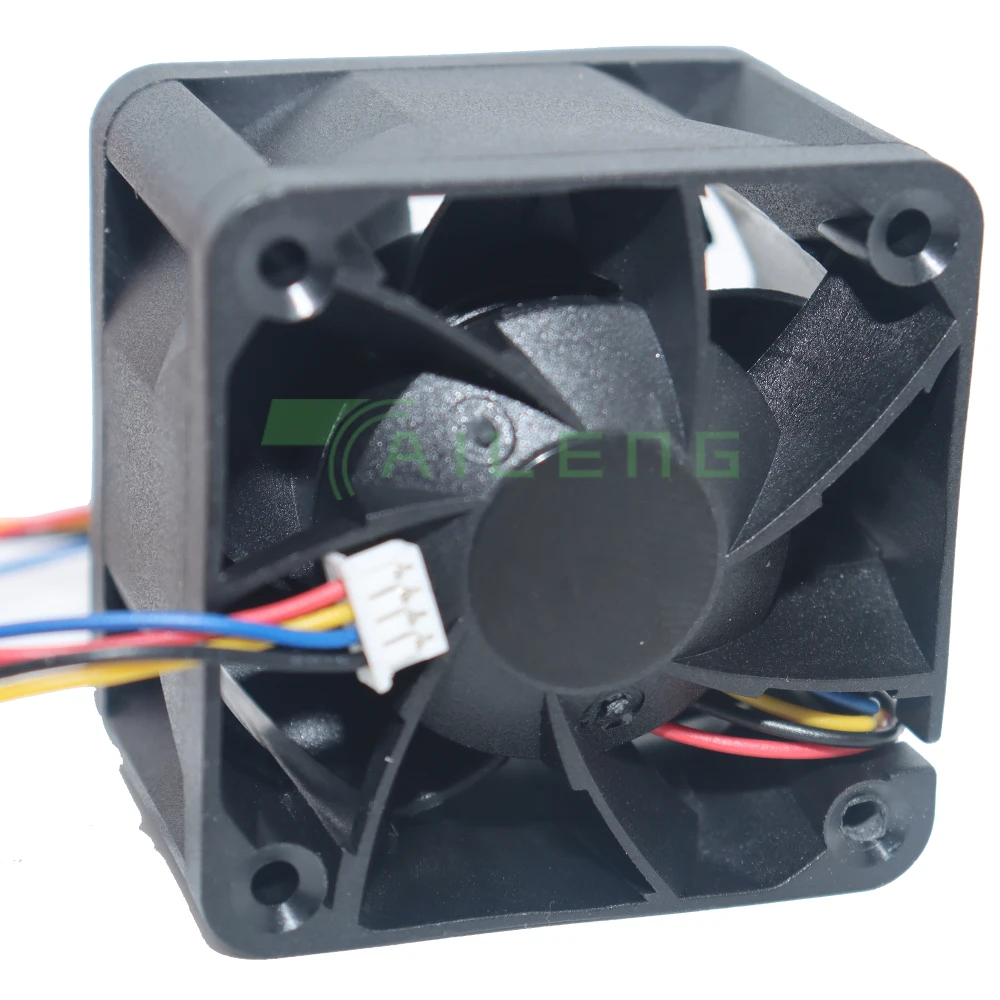Nuevo ventilador de refrigeración potente de 40MM para AVC 4028 12V 1A DBTB0428B2G ventiladores de servidor de alta velocidad 40*40*28mm rodamiento de bolas doble 4 cables 4 pines - imagen 4