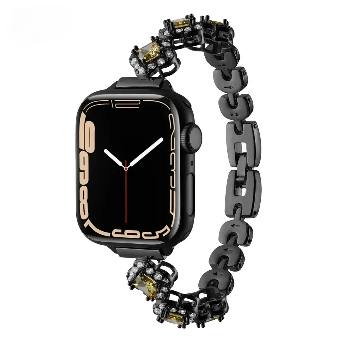 Watch Band For Apple Watch 42/44/45/46/49mm 40/41mm Metal Fashion Watch Strap For Watch Ultra3/2 SE3/4/5/6 Series 11/10/9/8/7/6 - imagen 3