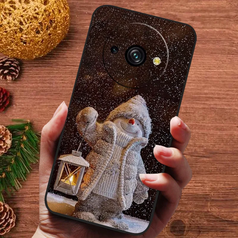 Funda pintada de Navidad de lujo para Oukitel C59 Pro, funda de silicona suave para teléfono Oukitel C59 Pro C59Pro C 59 Pro Fundas - imagen 5