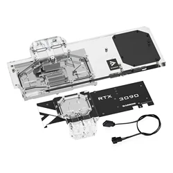 Bloque Agua GPU Gigabyte RTX 3090/3080Ti/3080 – ARGB AURA SYNC