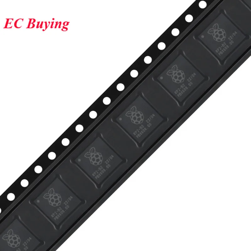 Piezas RP2040 LQFN-56 Raspberry Pi (raspberry pie), ARM QFN-56, 133MHz RAM: 264KB MCU/MPU/SOC, microcontrolador IC Chip, 10 Cortex-M0/1 unidad - imagen 5