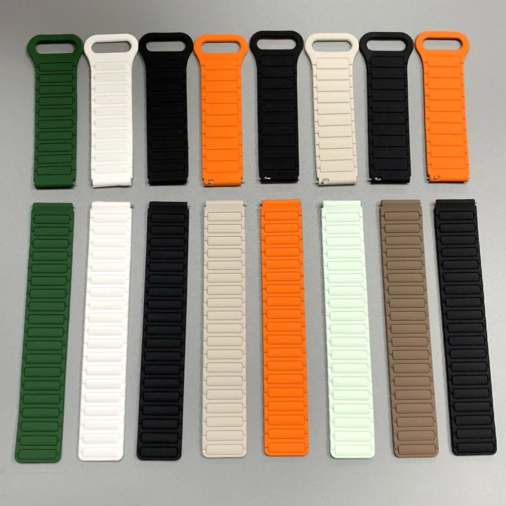 Correa magnética de silicona para pulsera SUUNTO Race 2 RACE Run/RACE S/Ocean/VERTICAL/9 PEAK PRO/5 PEAK/3 bandas de 22mm y 20mm - imagen 2