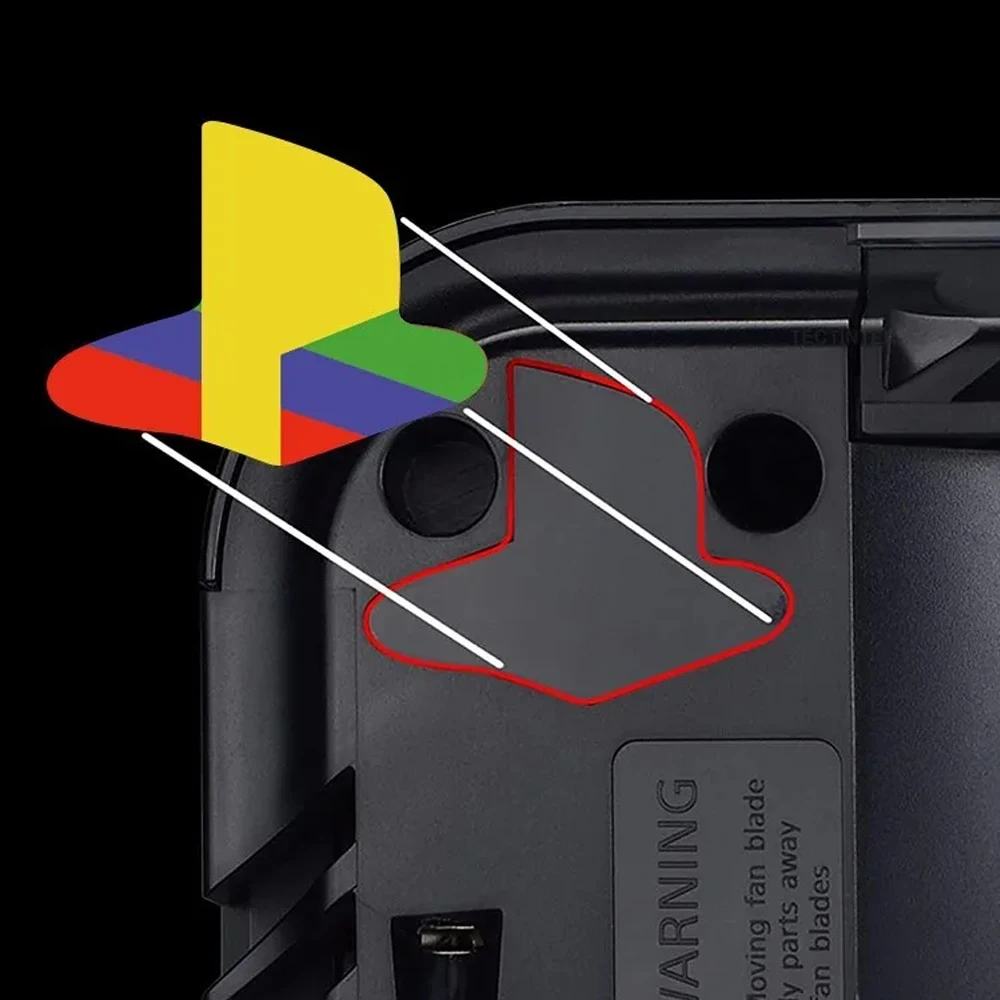 Calcomanía de vinilo personalizada para PS5, cubierta de piel con logotipo, base brillante para disco PS5, versión Digital, accesorios para consola, 6 uds. - imagen 4