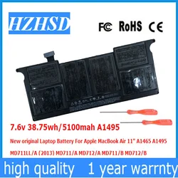 Batería Original A1495 para MacBook Air 11" A1465 (2013) 38 Wh