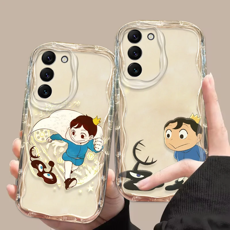 Ranking Of Kings Cover For S21 S23 S24 Ultra Plus FE A55 A35 A25 A05S A54 A53 A52 A33 A32 Wave Oil Phone Case