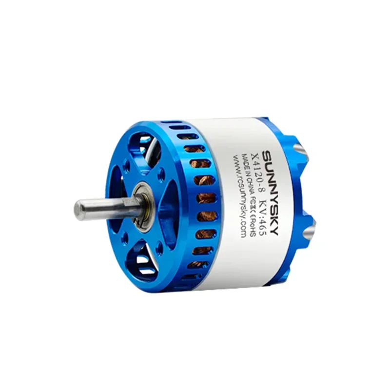 SunnySky X4120 III 480KV/550KV/650KV Motor de metal sin escobillas de alta eficacia para acrobacias RC 3D con cámara - imagen 2