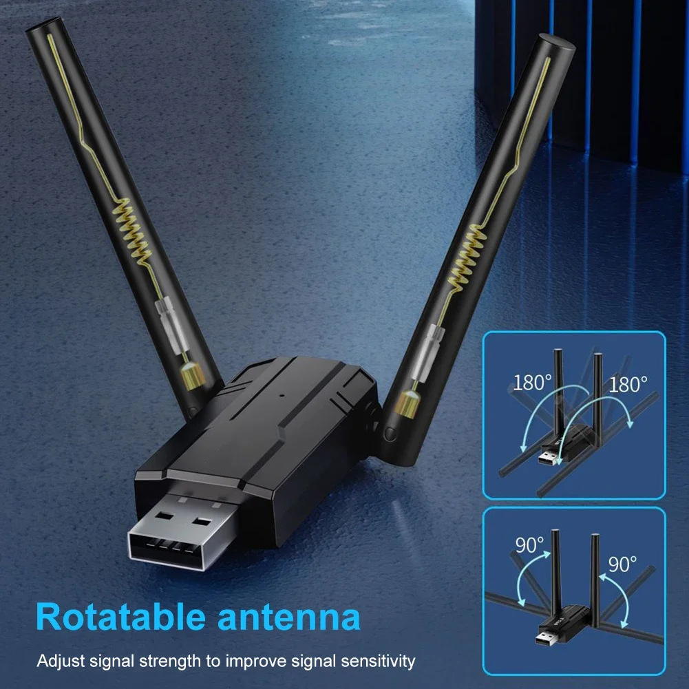 Adaptador Bluetooth 150 5,4, receptor de Audio, transmisor, controlador gratuito, USB, Dongle, Adaptador para PC, Windows 5,0, ratón y teclado, 11/10 M - imagen 4