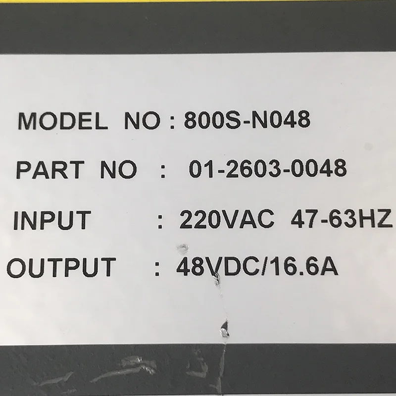 800S-N048 01-2603-0048 48V 16.6A para el módulo de alimentación COTEK - imagen 5