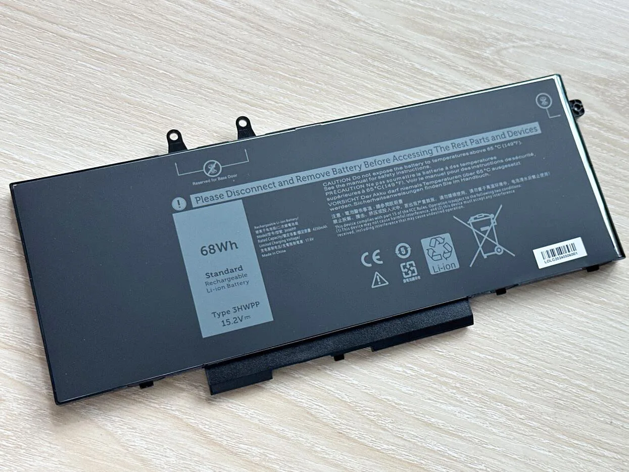 Batería 3HWPP para Dell Latitude 5401 5501 5410 5411 5510 5511 para Precision 3541 3550 3551 1VY7F N2NLL 3YNXM 10X1J - imagen 2