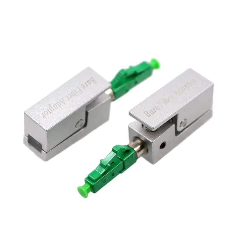 Adaptador OTDR Fibra Óptica Modo Único LC/UPC/APC Acoplador Cuadrado - imagen 3