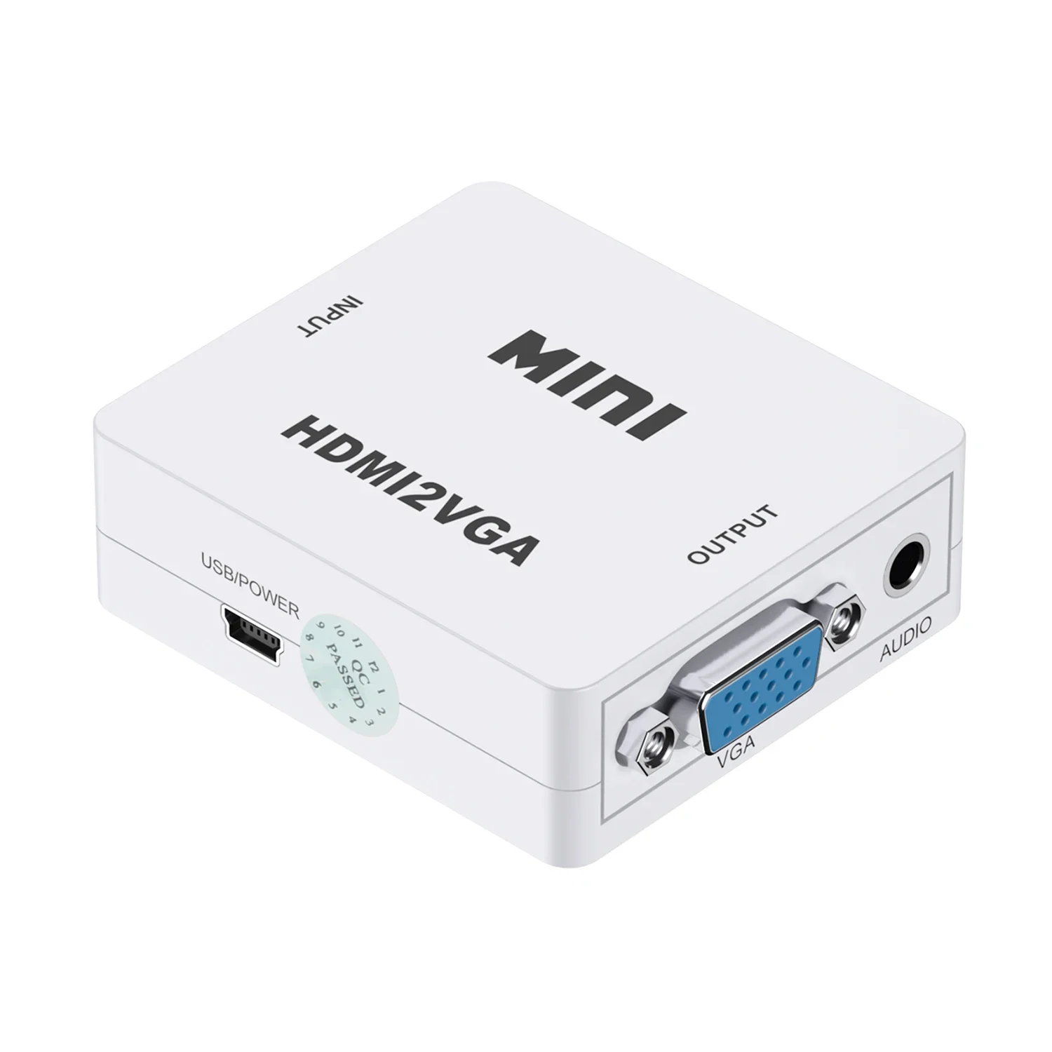 HDMI to VGA-White