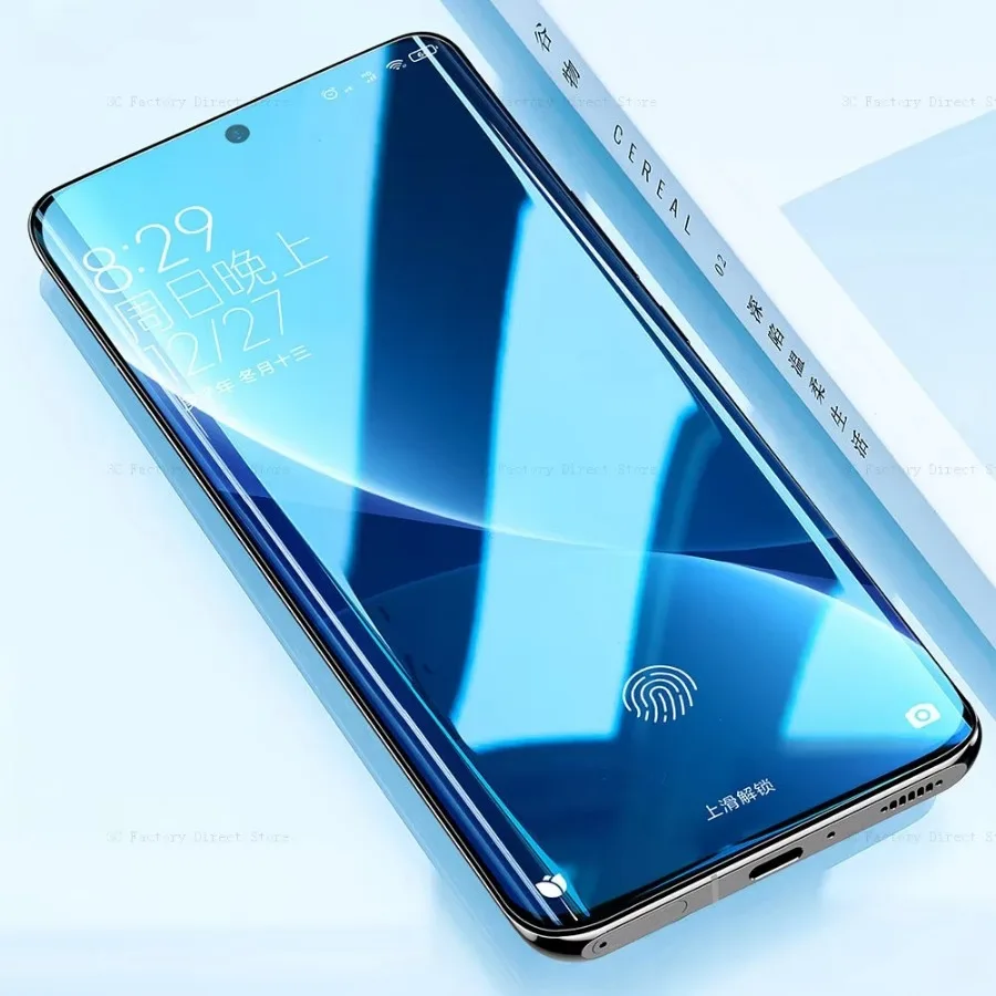 Protector de pantalla película suave para Xiaomi Mi 12X 12 12S Pro Ultra película de hidrogel para Xiaomi Mi 13 Lite Pro pantalla completa Ultra curvada - imagen 2