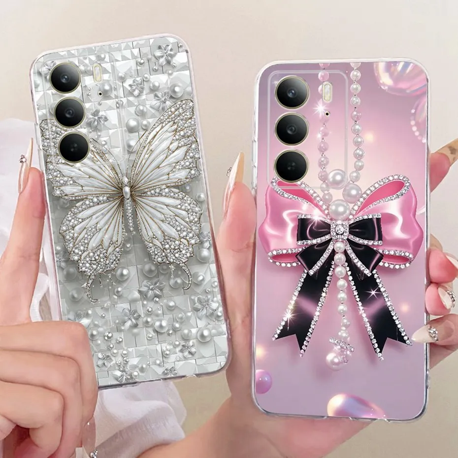 Funda de teléfono con estampado bonito 2025 para Realme C75 C75x, fundas de silicona suave TPU para Realme C 75 75X C75 4G, fundas traseras para parachoques - imagen 4