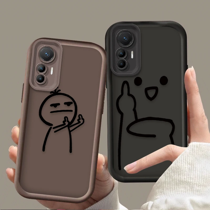 Funda blanda de amigo divertido de dibujos animados para Xiaomi Poco C65 X7 X6 F6 F5 X5 X3 NFC F3 M6 Pro 4G Mi 13 12 11 Lite 5G 14 13T 12T 11T 14T Pro - imagen 3