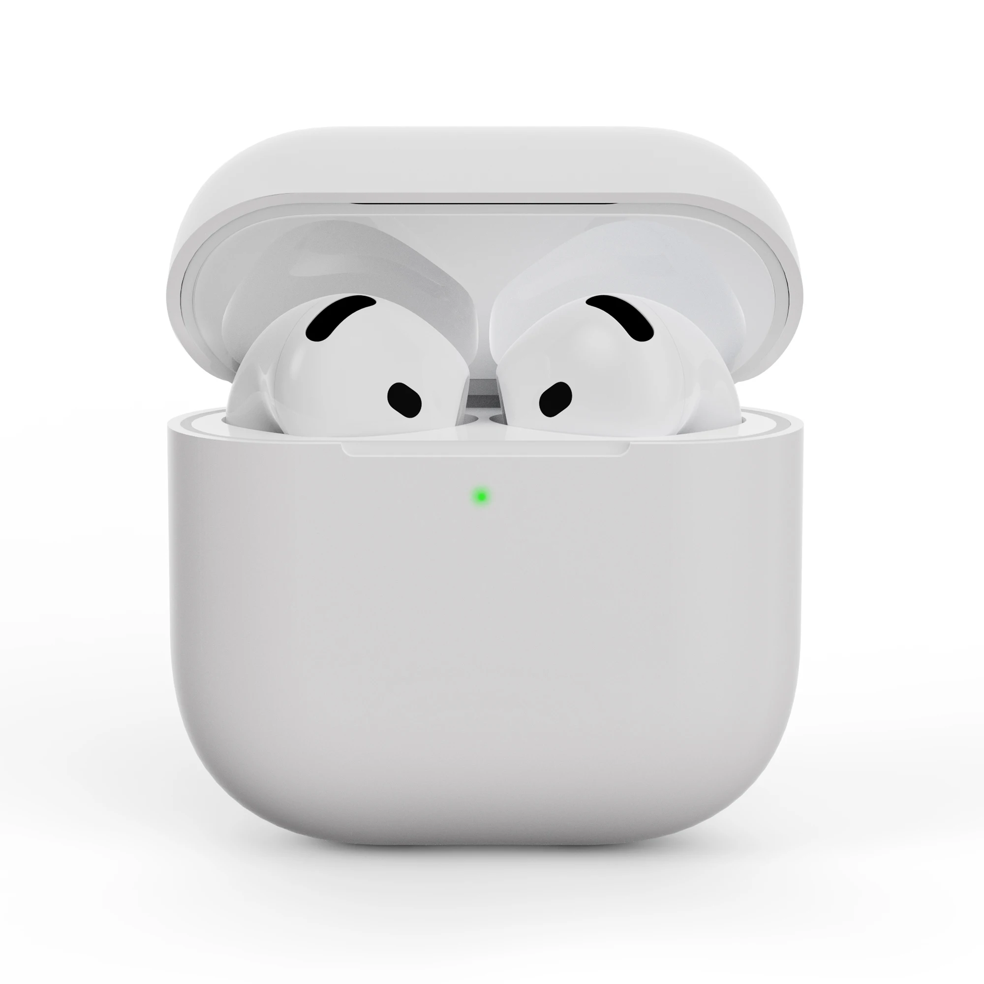 Fundas de silicona para auriculares Airpods 4, funda para auriculares, caja protectora suave para Airpods 4 2024 - imagen 3