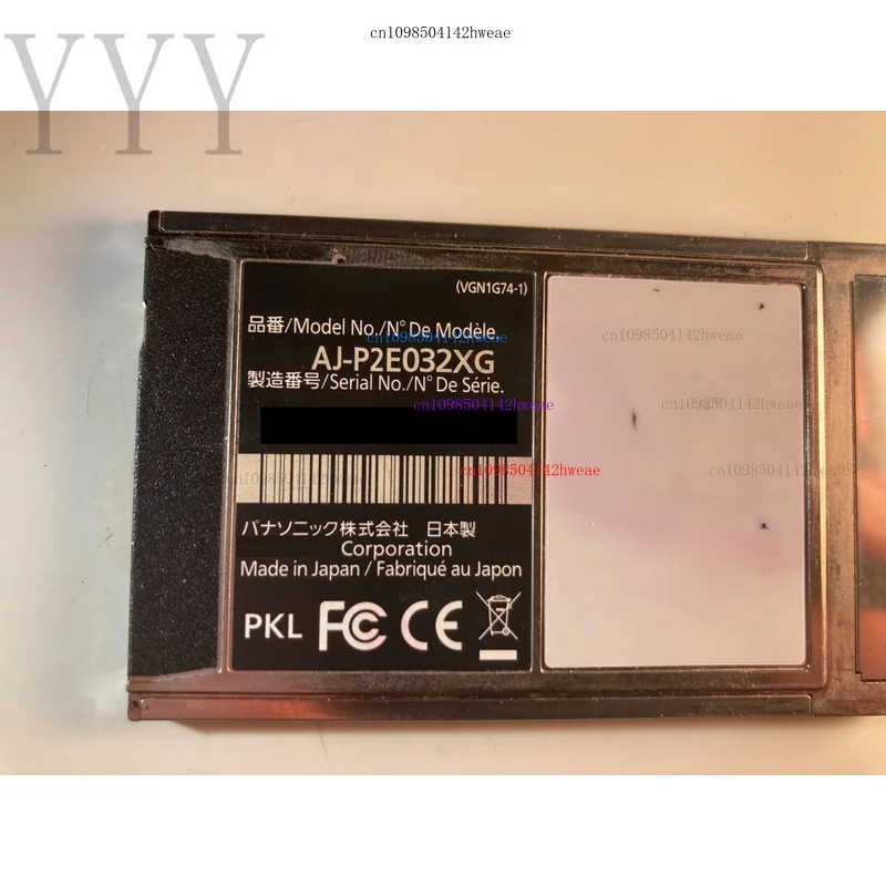 Usado para la tarjeta Panasonic AJ-P2E032XG 32GB E-Series P2 - imagen 2