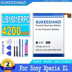 Batería de teléfono móvil LIS1501ERPC 4200Mah para Sony Xperia ZL ZQ X Odin L35h L35i L35a C650X C6502 C6503 C6506