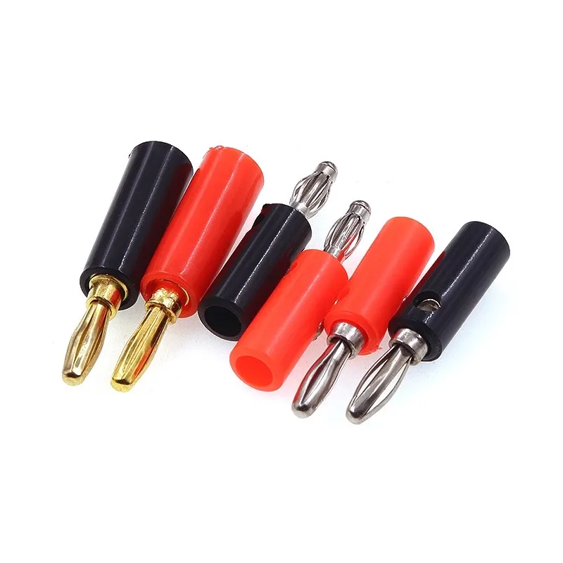 5 uds 4MM conector Banana linterna enchufe vinculante bombilla enchufe de prueba tipo campana enchufe altavoz Audio enchufe multímetro - imagen 4