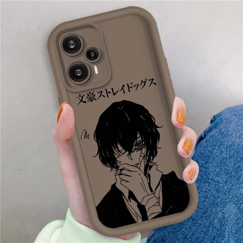 Anime Bungo Stray Dogs para Xiaomi Poco X3 X4 X5 X6 X7 C65 C75 M4 M5 M5S F6 F4 F5 Pro GT NFC Eye Ladder funda de teléfono - imagen 4