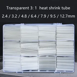 Tubo termorretráctil doble pared 3:1 transparente – manguito aislante