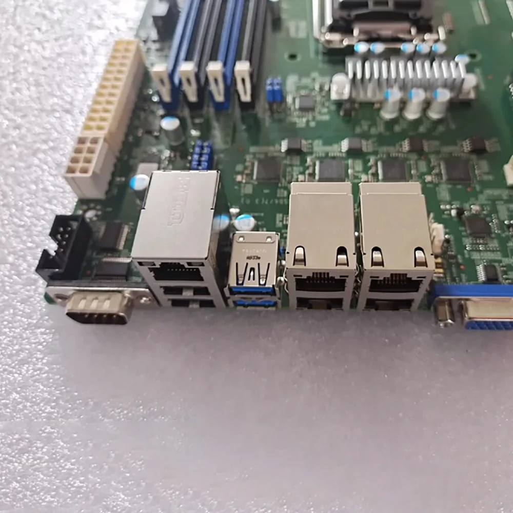 Para placa base de servidor de cuatro puertos Supermicro de un solo canal LGA1151 X11SSi-LN4F - imagen 5